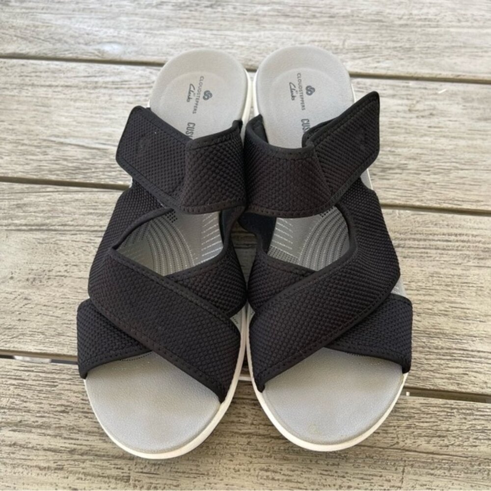 Cloudsteppers By Clarks Cali Reef Wedge Sandals Womens Size 9